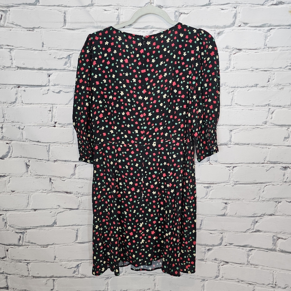 RIXO Larissa Crepe Floral Mini Dress - Picture 3 of 8